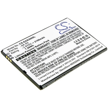 Bsc Preferred Emporia Smart 3 Smart 4 Mobile Phone Replacement Battery CS-EAS300SL
